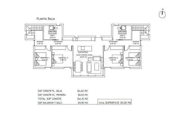 Detached Villa with Pool Near the Beach in Torrevieja Alicante