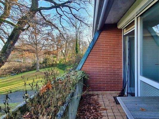 großzügiger Balkon