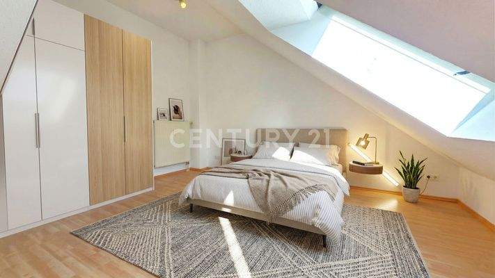 Ein Traum von einem Schlafzimmer als Einrichtungsbeispiel