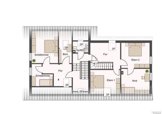 Grundriss Dachgeschoss