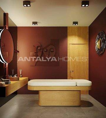 Flats with Rich Social Amenities near the Beach in Alanya