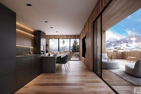 Five Valley Residences - Balkon - Visualisierung