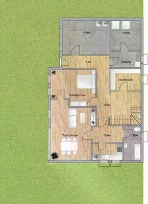 Grundriss Untergeschoss