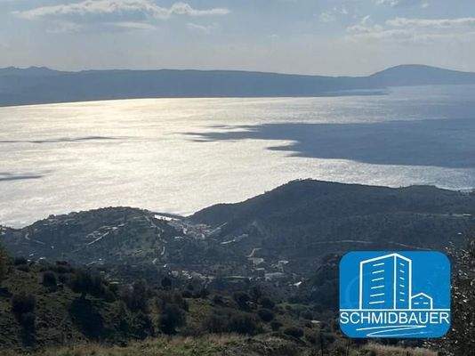 Südkreta - Melambes: Grundstück mit Baugenehmigung