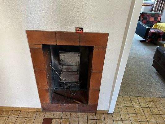 Feuerstelle für Kachelofen
