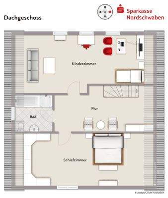 Grundriss Dachgeschoss