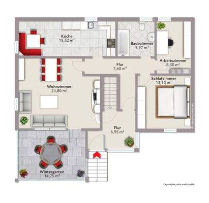 Grundriss Erdgeschoss