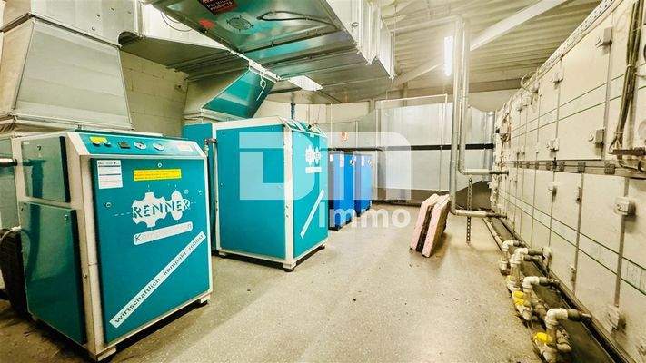 Kompressorraum / Abluftsystem