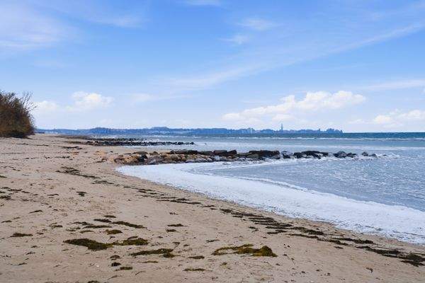Ostsee-Strand fußläufig
