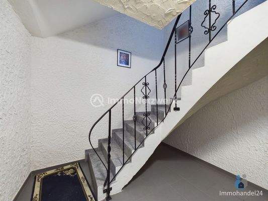 Treppe in Untergeschoß