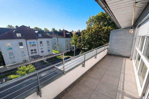 herrliche Dachterrasse