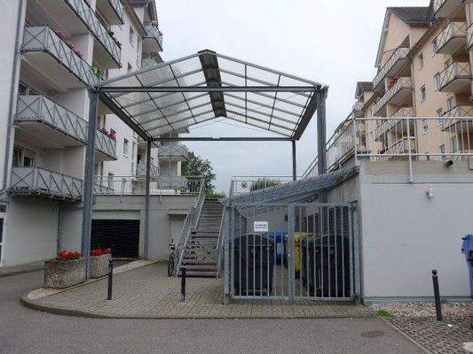 Treppenzugang Innenhof