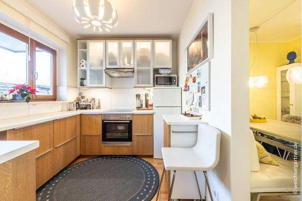 Blick in die Küche