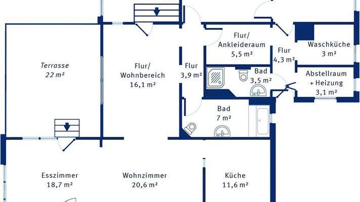 Grundriss Erdgeschoss