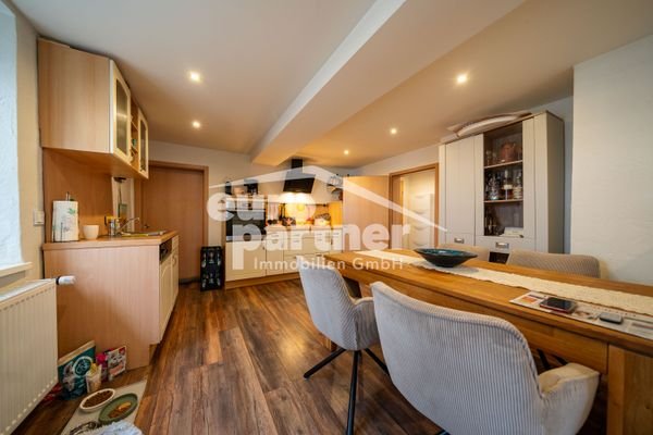 Wohn/Essbereich Ansicht III (Wohnung I EG)