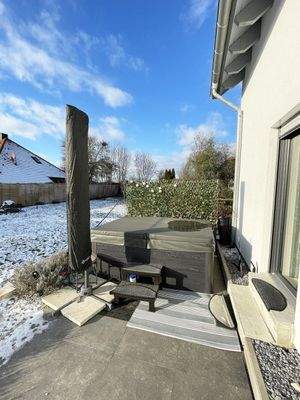 Jacuzzi auf der Terrasse
