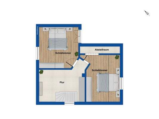 Grundriss Dachgeschoss