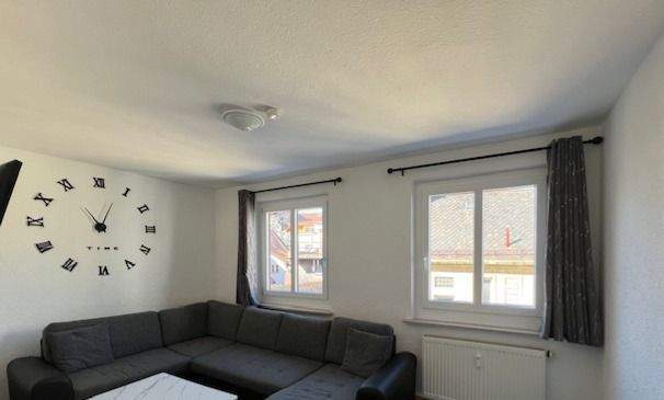 Wohn-/Eßzimmer mit Nachmittags-/Abendsonne