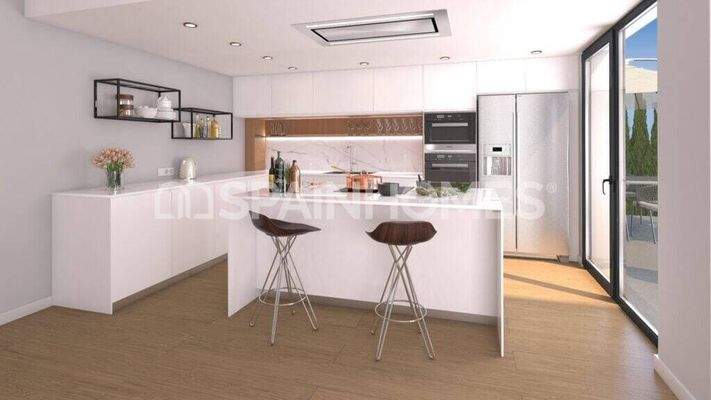 Villas with Private Pool and Garden in San Juan, Alicante