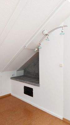 Haushälfte OG Warmluftschacht Kamin