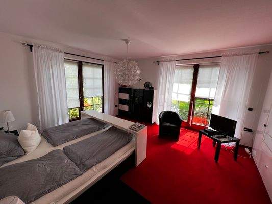 Schlafzimmer im Erdgeschoss 