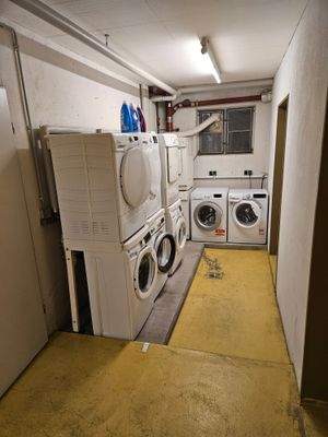 ... der Waschbereich, sauber und ordentlich ... 