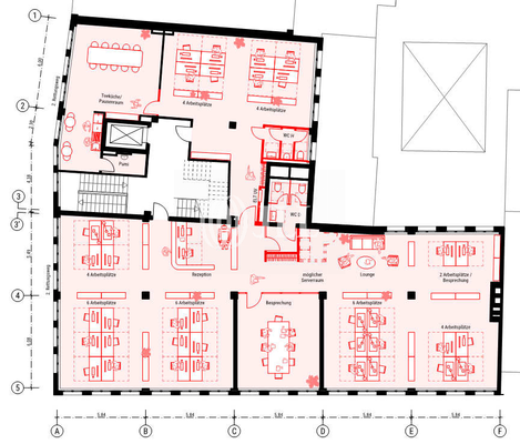 Grundriss 1. Obergeschoss Ausb