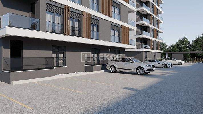 Elegant Flats 700 Meters from the Sea in Antalya