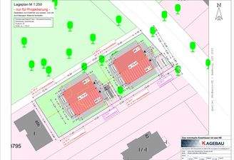 Lageplanentwurf Rissener Landstr. 87