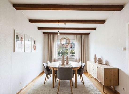 EG: Esszimmer - Einrichtungsvorschlag 1