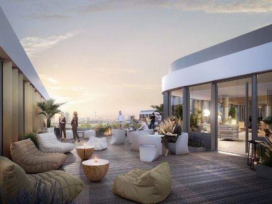 Visualisierung Dachterrasse