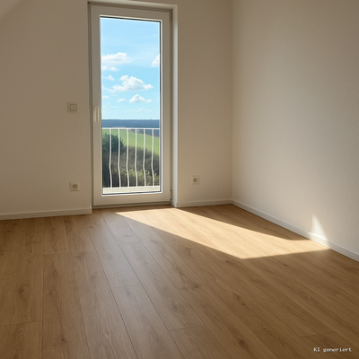 Blick in das Schlafzimmer