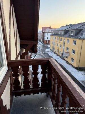 Blick Balkon  