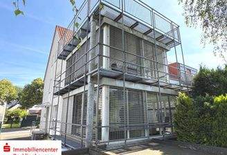 Die Rückansicht des Hauses