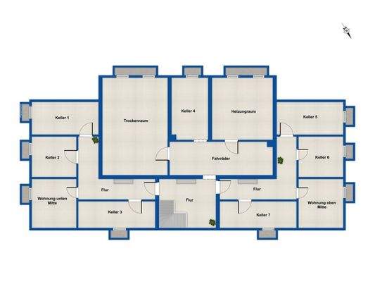 Grundriss Kellergeschoss
