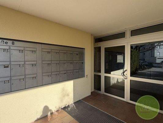 Gepflegter Hauseingang