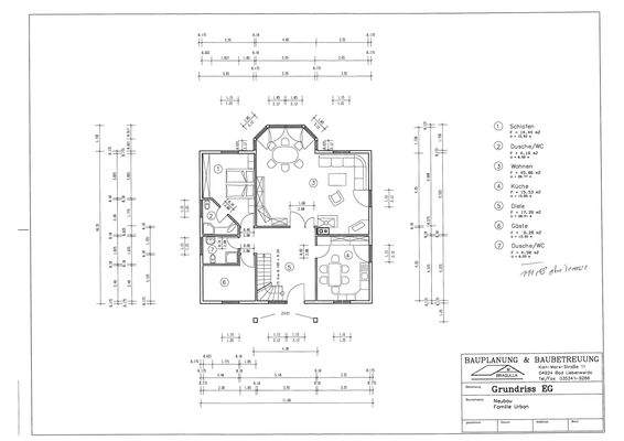 Grundriss Erdgeschoss