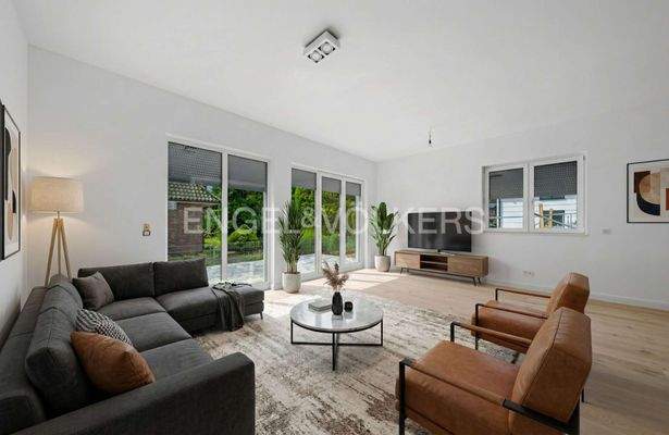 Wohnzimmer möbliert