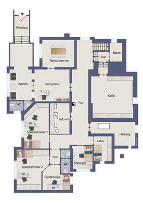 Grundriss Erdgeschoß