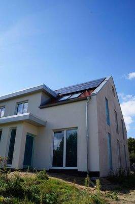 Ansicht-Giebel noch unfertig