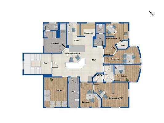 Grundriss 1. Obergeschoss