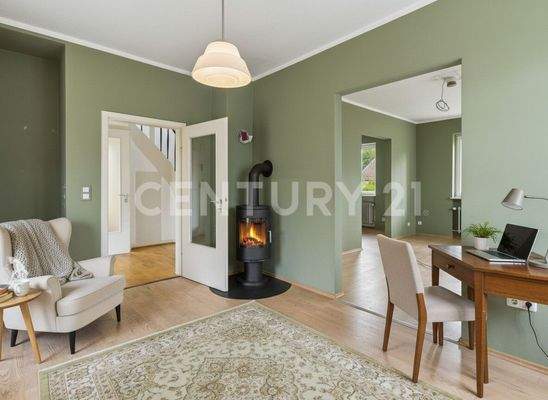 Visualisierung Kaminzimmer