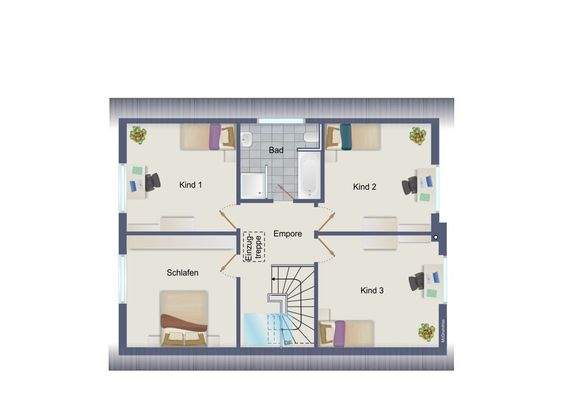 Grundriss Dachgeschoss