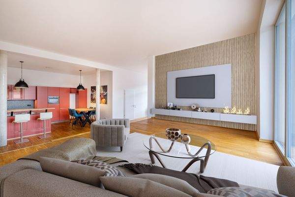 Wohnen (Einrichtung visualisiert) 