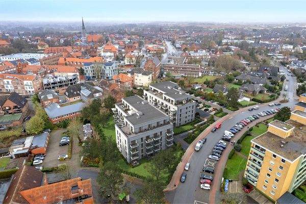 Blick auf den Postpark