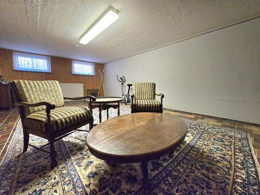 Hobbyraum im Kellergeschoss