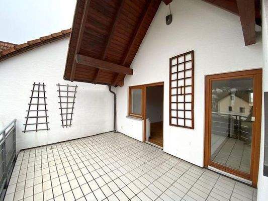 große Terasse Süd/West 