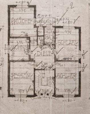 Grundriss Obergeschoss 