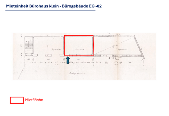 Grundriss - Bürohaus klein - Bürogebäude EG -02
