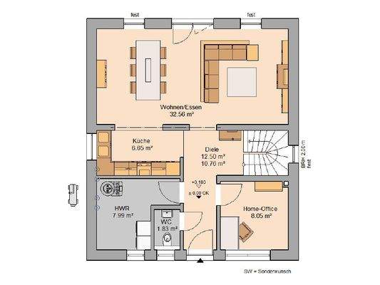 Grundriss Erdgeschoss